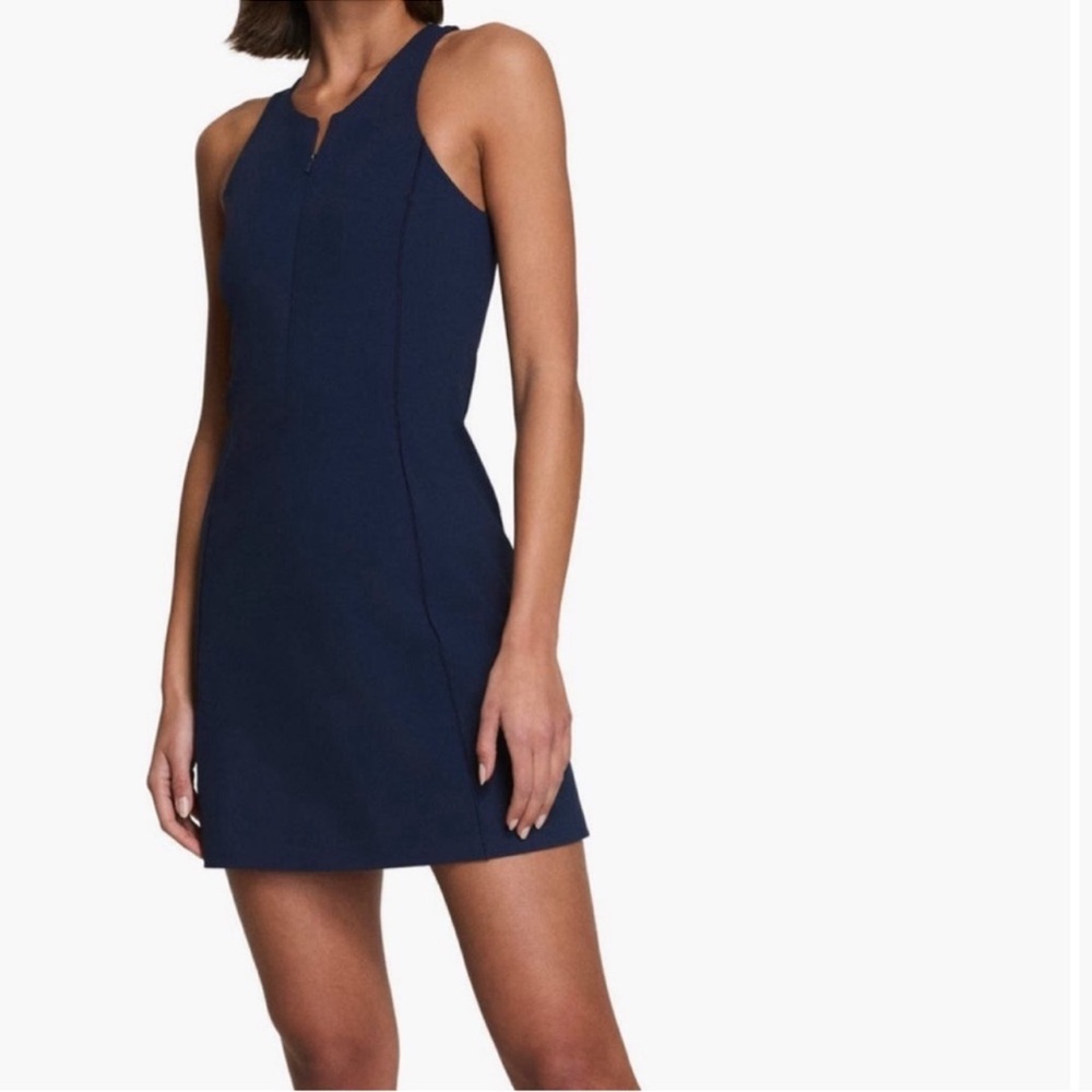 SPANX Navy Sleeveless Mini Dress